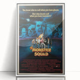 Retro Monster Squad Poster Art - Vintage 80s Horror Comedy Movie Prints