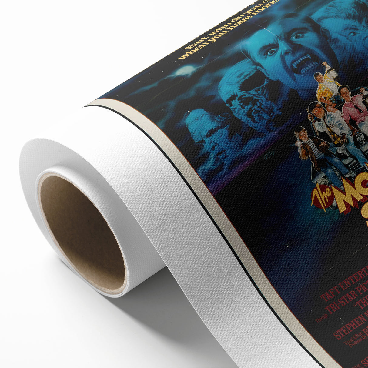 Retro Monster Squad Poster Art - Vintage 80s Horror Comedy Movie Prints