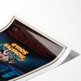 Retro Monster Squad Poster Art - Vintage 80s Horror Comedy Movie Prints