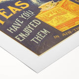 Vintage Lipton's Tea Ad | Classic Retro Tea Advertisement Art