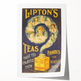 Vintage Lipton's Tea Ad | Classic Retro Tea Advertisement Art