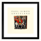 Paul Simon Graceland Retro Wall Art – Vintage Canvas Print