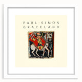 Paul Simon Graceland Retro Wall Art – Vintage Canvas Print