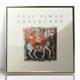 Paul Simon Graceland Retro Wall Art – Vintage Canvas Print