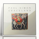 Paul Simon Graceland Retro Wall Art – Vintage Canvas Print