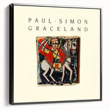 Paul Simon Graceland Retro Wall Art – Vintage Canvas Print