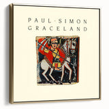 Paul Simon Graceland Retro Wall Art – Vintage Canvas Print
