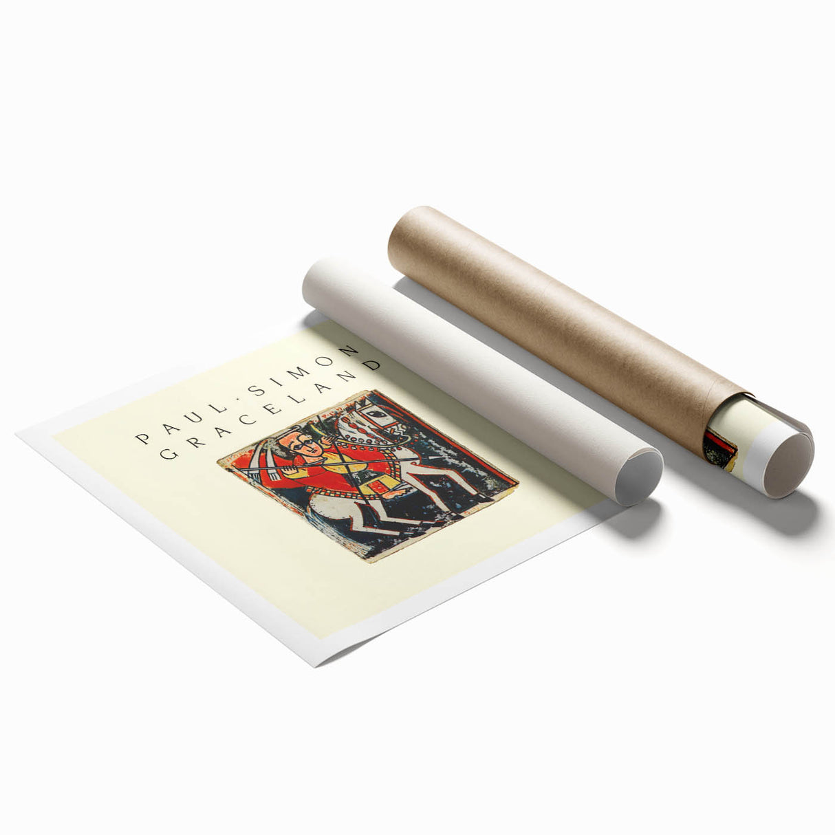 Paul Simon Graceland Retro Wall Art – Vintage Canvas Print