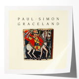Paul Simon Graceland Retro Wall Art – Vintage Canvas Print
