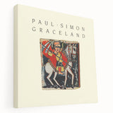 Paul Simon Graceland Retro Wall Art – Vintage Canvas Print