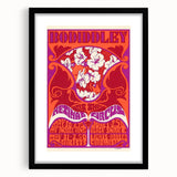 Vintage Bo Diddley Retinal Circus Poster 1975 - Retro Music Art