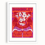 Vintage Bo Diddley Retinal Circus Poster 1975 - Retro Music Art