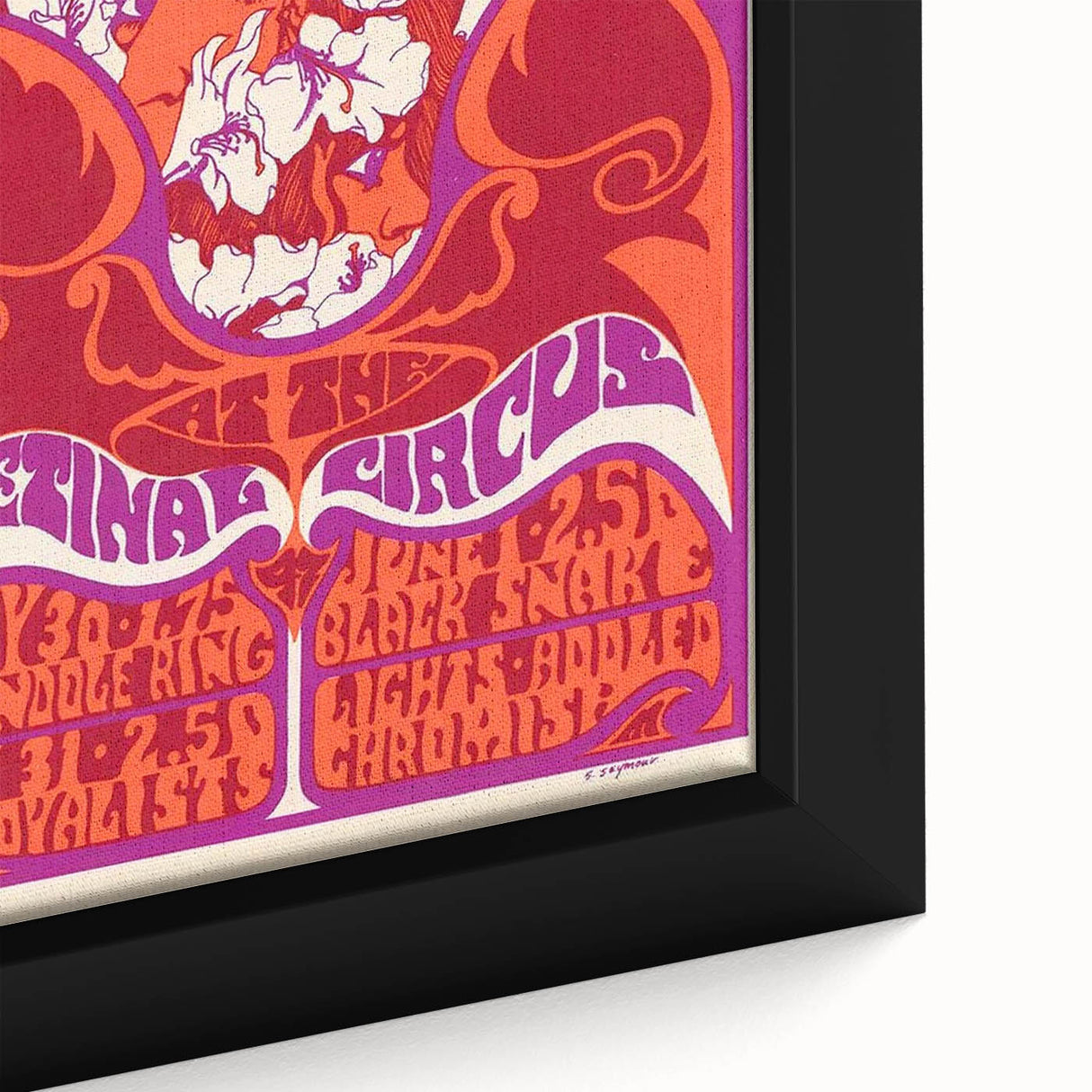 Vintage Bo Diddley Retinal Circus Poster 1975 - Retro Music Art