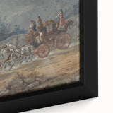 Historic Realism Art | The London Dumphries Royal Mail Coach Scene Print