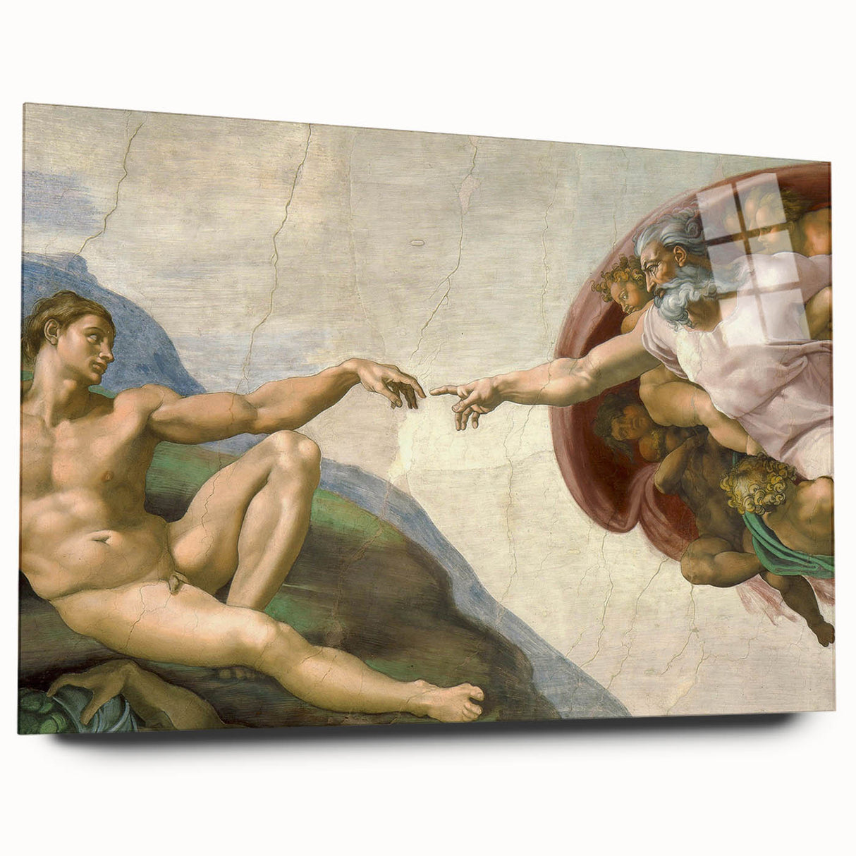 Michelangelo Buonarroti: The Creation of Adam Renaissance Art Print