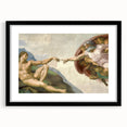 Michelangelo Buonarroti: The Creation of Adam Renaissance Art Print
