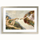 Michelangelo Buonarroti: The Creation of Adam Renaissance Art Print