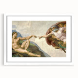 Michelangelo Buonarroti: The Creation of Adam Renaissance Art Print