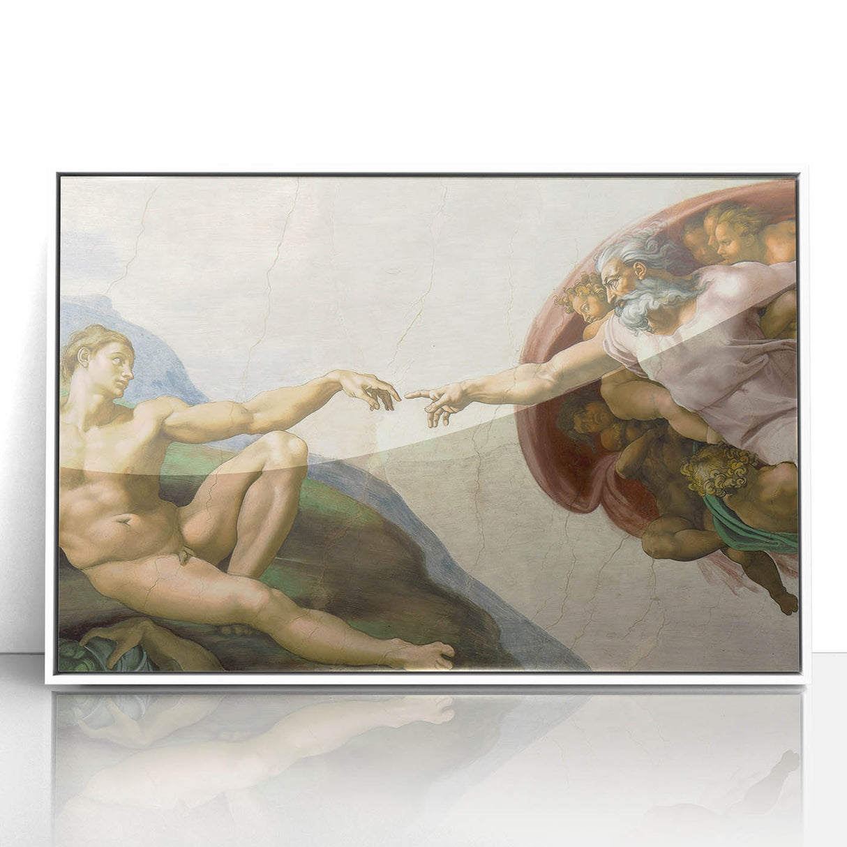 Michelangelo Buonarroti: The Creation of Adam Renaissance Art Print