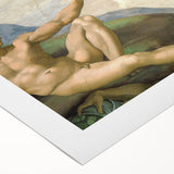 Michelangelo Buonarroti: The Creation of Adam Renaissance Art Print