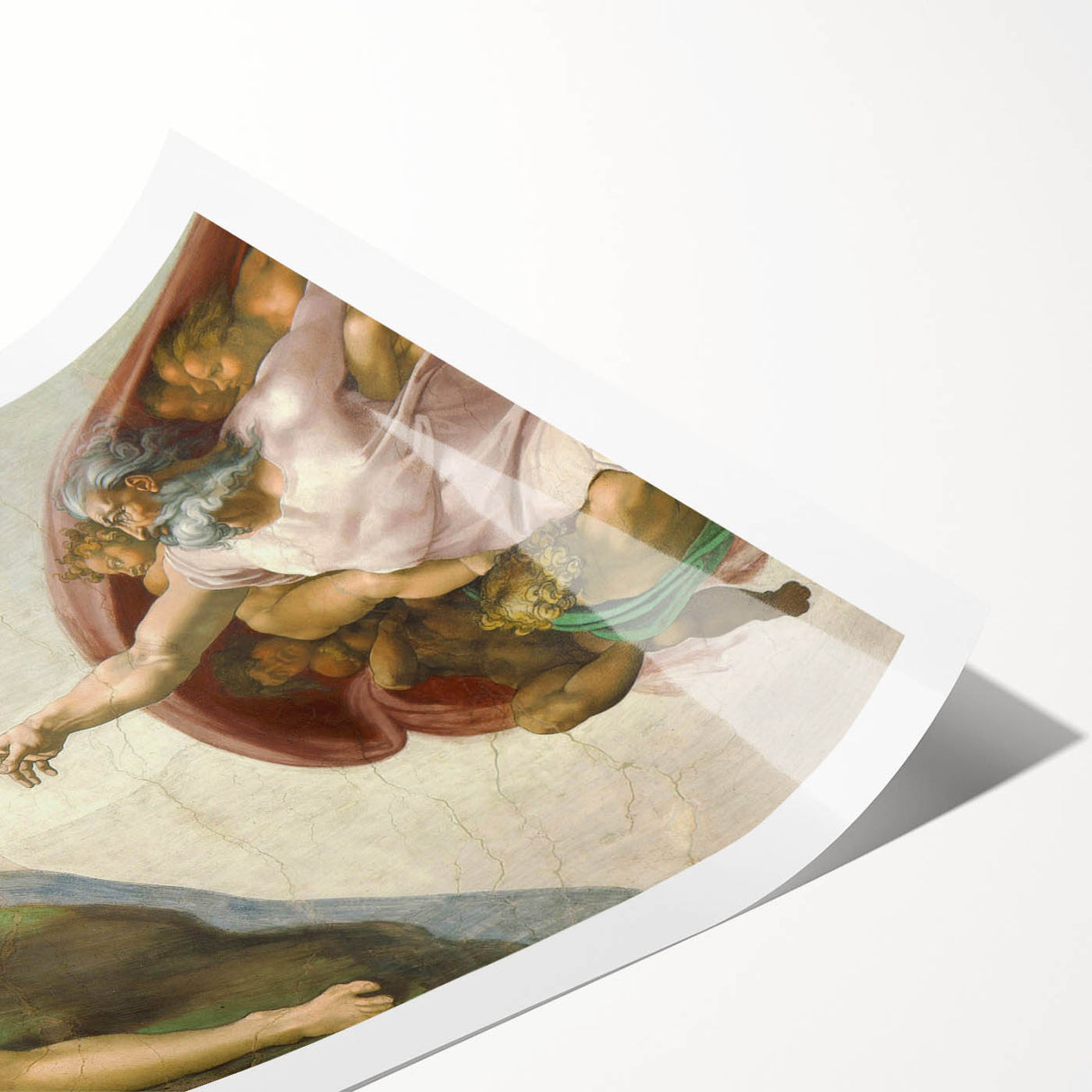 Michelangelo Buonarroti: The Creation of Adam Renaissance Art Print