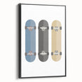 Skateboard Wall Art - Boys Room Wall Art Kids Wall Art Prints