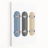 Skateboard Wall Art - Boys Room Wall Art Kids Wall Art Prints