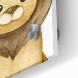 Adorable Lion Nursery Wall Art - Baby Room Decor for Kids