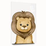 Adorable Lion Nursery Wall Art - Baby Room Decor for Kids