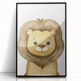 Adorable Lion Nursery Wall Art - Baby Room Decor for Kids