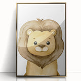 Adorable Lion Nursery Wall Art - Baby Room Decor for Kids