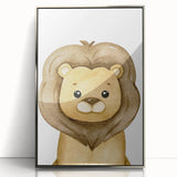 Adorable Lion Nursery Wall Art - Baby Room Decor for Kids