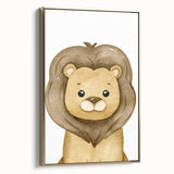 Adorable Lion Nursery Wall Art - Baby Room Decor for Kids