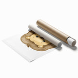 Adorable Lion Nursery Wall Art - Baby Room Decor for Kids