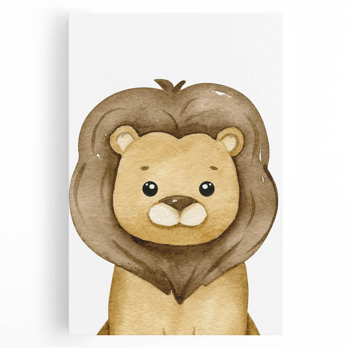 Adorable Lion Nursery Wall Art - Baby Room Decor for Kids