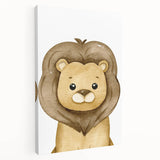 Adorable Lion Nursery Wall Art - Baby Room Decor for Kids