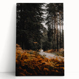 Black and white large canvas featuring a minimalist autumnal tree, ideal for kitchen wall art or bedroom ambiance.