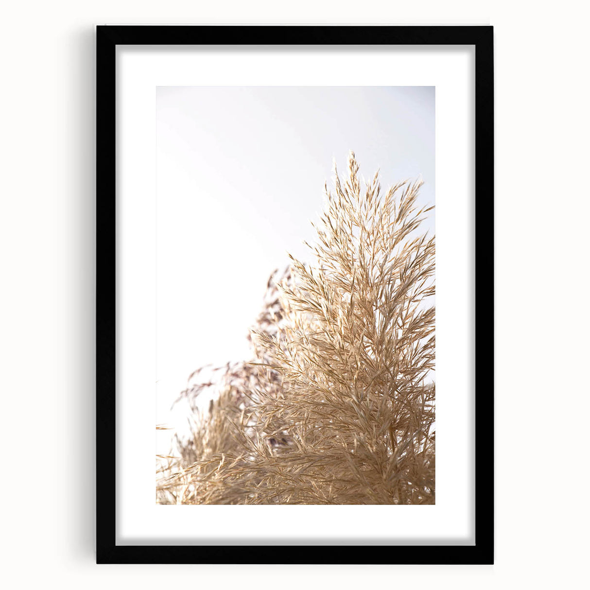 Extra large abstract art print featuring vibrant, colorful textures, framed in black, ideal for living room decor.