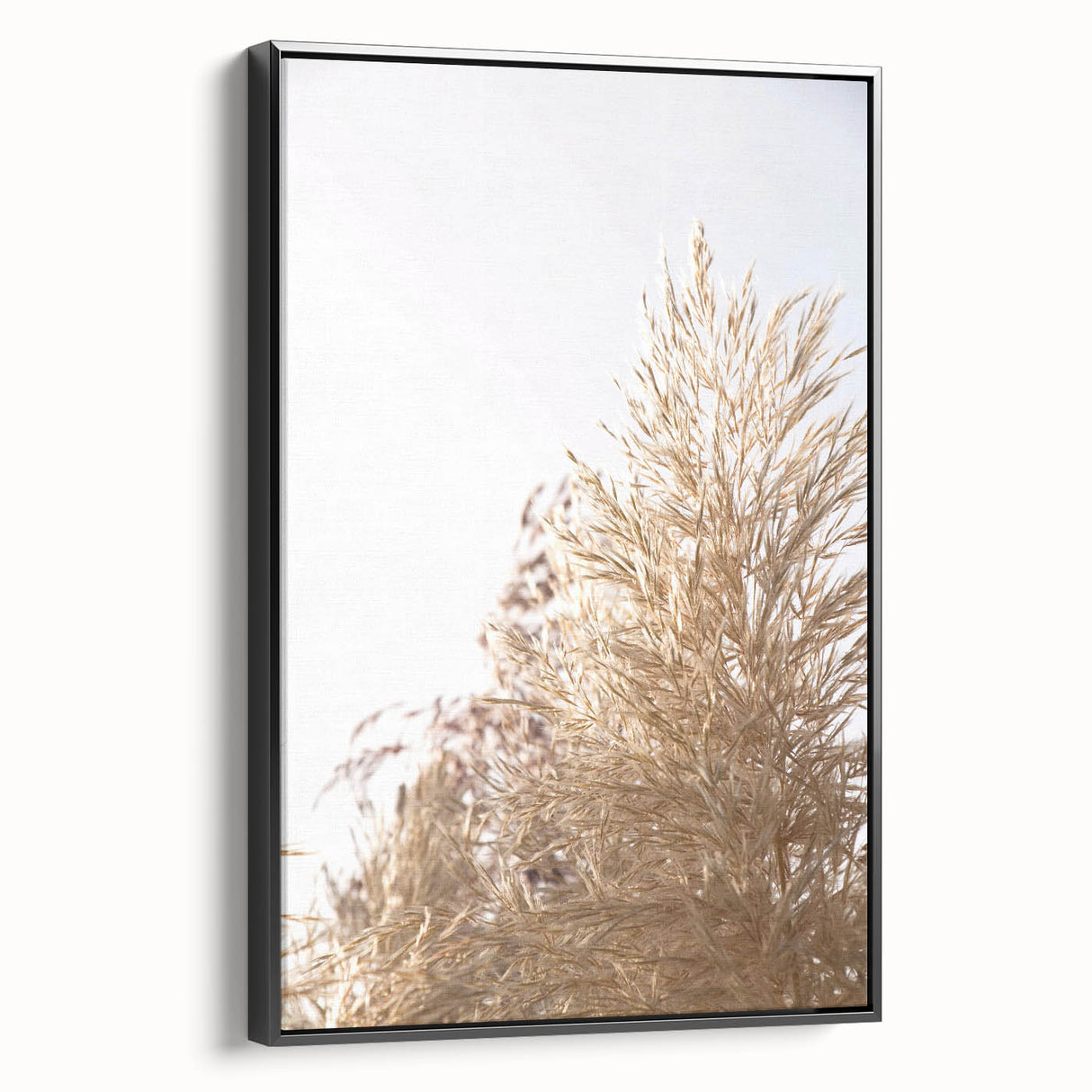 Black and white landscape art painting on framed canvas featuring a vintage summer scene, suitable for bedroom decor.