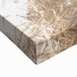 Large art canvas featuring a black and white landscape painting of a summer scene, ideal for bedroom decor.