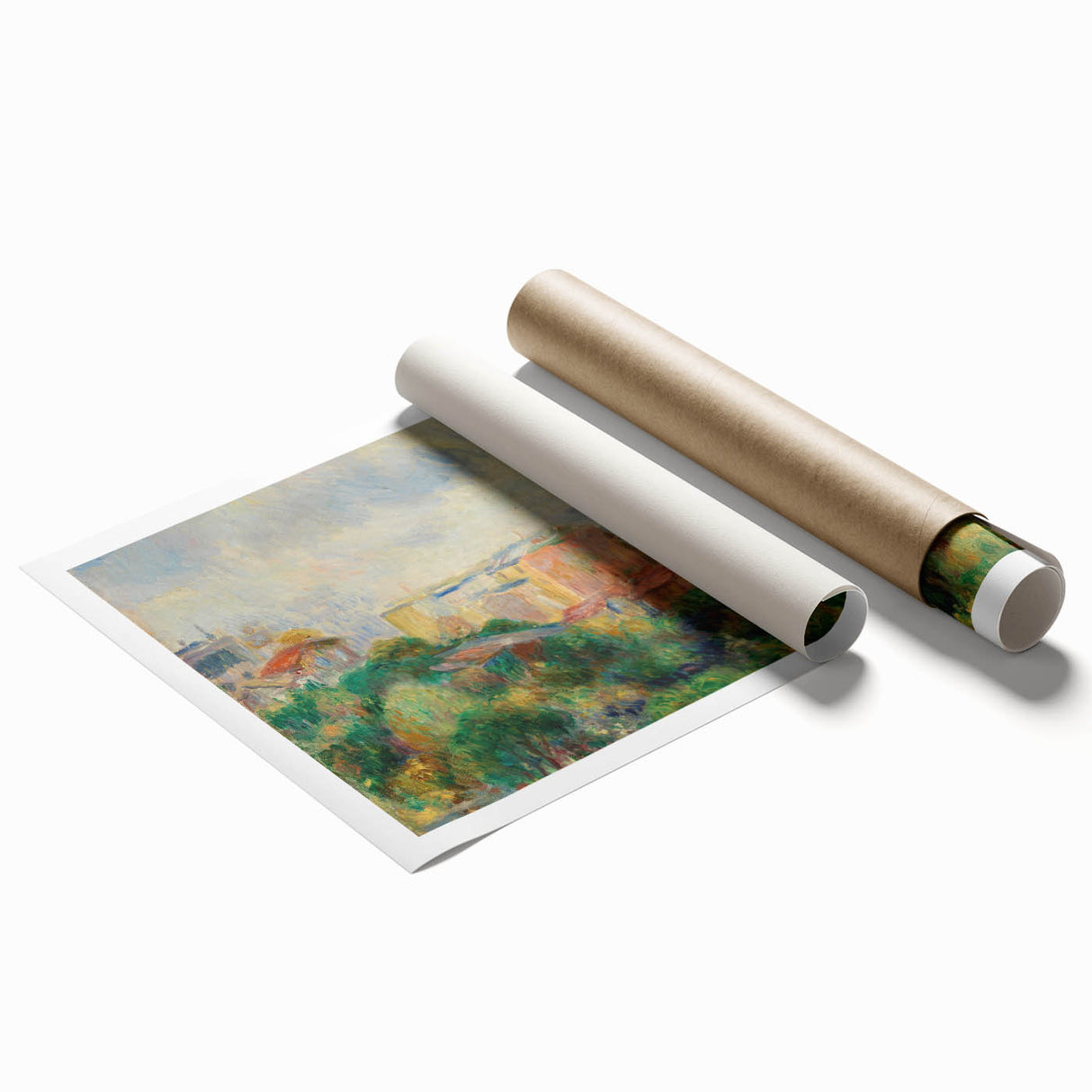 Renoir's View from Montmartre - French Impressionist Wall Art