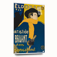 Aristide Bruant Modern Wall Art – Vintage Cabaret Poster