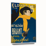 Aristide Bruant Modern Wall Art – Vintage Cabaret Poster