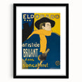 Aristide Bruant Modern Wall Art – Vintage Cabaret Poster
