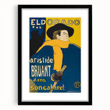 Aristide Bruant Modern Wall Art – Vintage Cabaret Poster