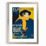 Aristide Bruant Modern Wall Art – Vintage Cabaret Poster