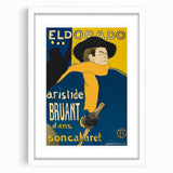 Aristide Bruant Modern Wall Art – Vintage Cabaret Poster