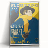 Aristide Bruant Modern Wall Art – Vintage Cabaret Poster