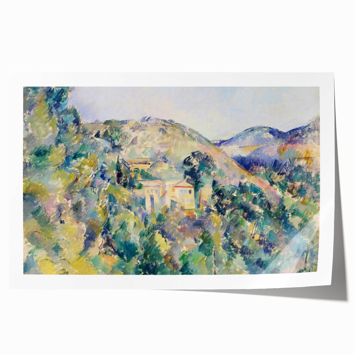 Cézanne’s View of Domaine Saint Joseph - Impressionist Wall Art