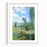Impressionist Wall Art - View of Vétheuil by Monet